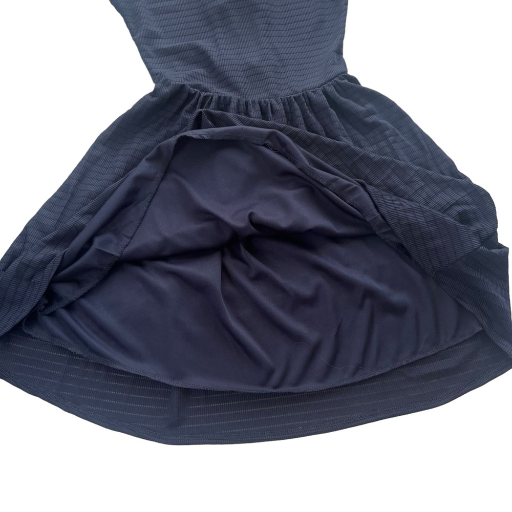 Ocean Drive Junior’s Size Medium Navy Sleeveless Sheer Bow Back Tank Dress A1046 - Picture 8 of 15